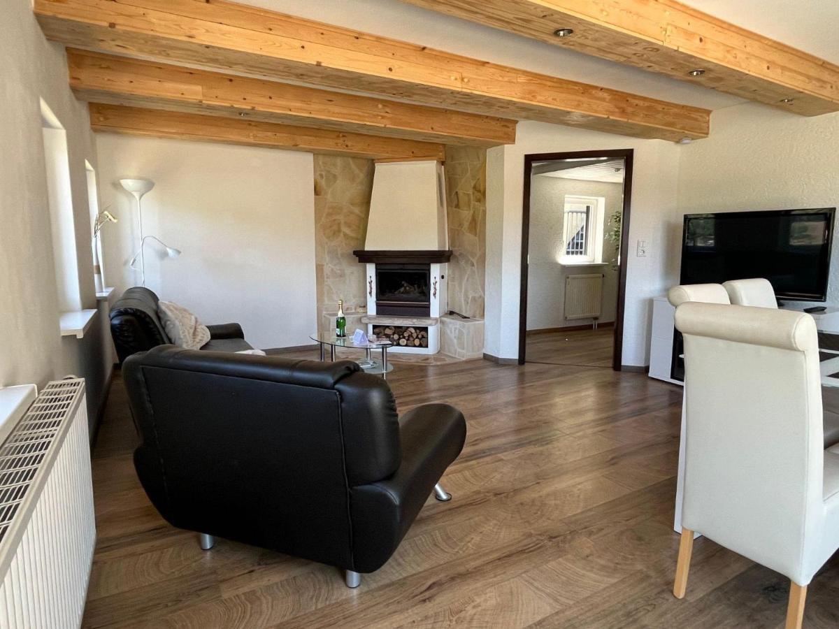 Saechsische-Schweiz-Ferienhaus-Wohnung-1-Mit-Elbblick-Sauna-Und-Kamin 쾨닉슈타인 안 데어 엘베 외부 사진