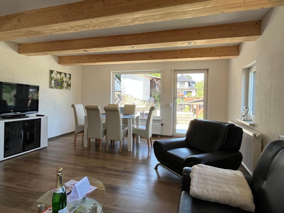 Saechsische-Schweiz-Ferienhaus-Wohnung-1-Mit-Elbblick-Sauna-Und-Kamin 쾨닉슈타인 안 데어 엘베 외부 사진